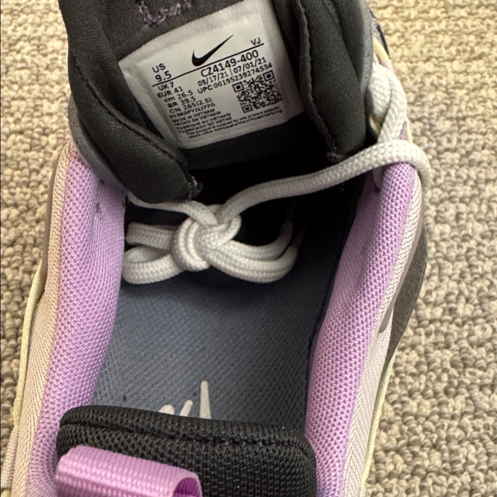 Nike Women’s Air Max Furyosa 'Venice' Sneakers in Purple, Blue, and Green - Picture 5 of 5